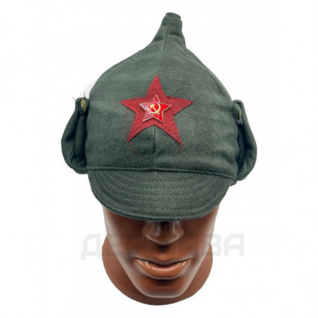 Буденовка, шапка шлем, НКВД РККА, олива (бордовый) купить