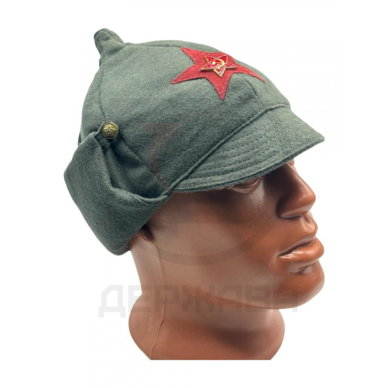 Буденовка, шапка шлем, НКВД РККА, олива (бордовый) купить