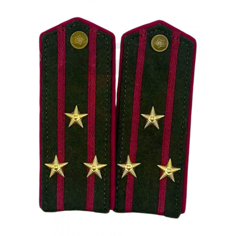 Погоны полевые полковник, пехота, РККА, СССР обр. 1943 г. купить