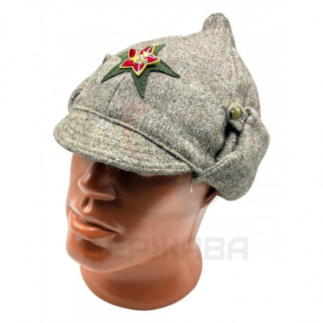 Буденовка, Суконный шлем медика, кокарда плуг и молот купить