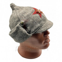 Буденовка, Суконный шлем, НКВД, кокарда плуг и молот купить
