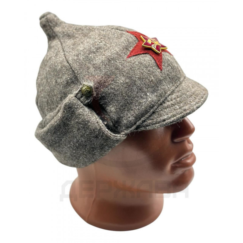 Буденовка, Суконный шлем, НКВД, кокарда плуг и молот купить