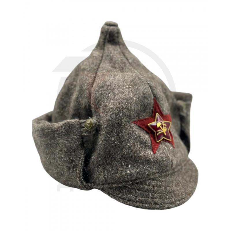 Буденовка, Суконный шлем, НКВД, кокарда плуг и молот купить