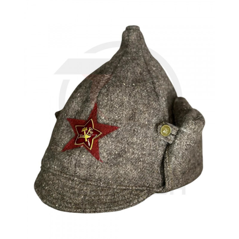 Буденовка, Суконный шлем, НКВД, кокарда плуг и молот купить