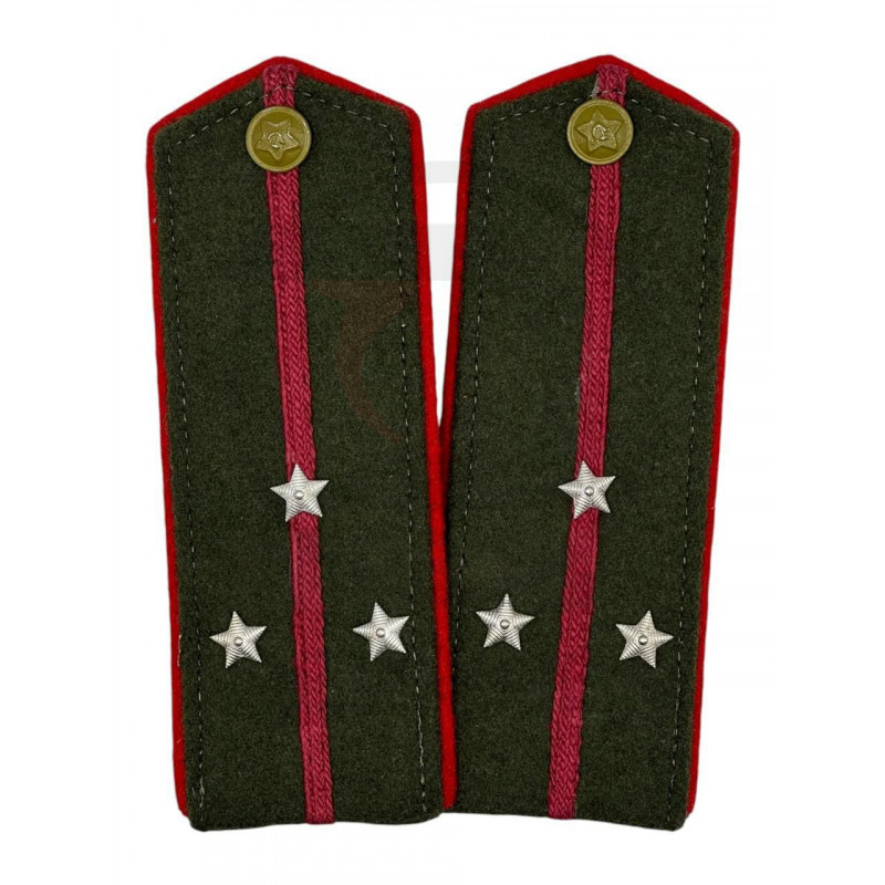 Погоны полевые, старший лейтенант, Артиллерия, АБТВ РККА, СССР, обр. 1943 купить