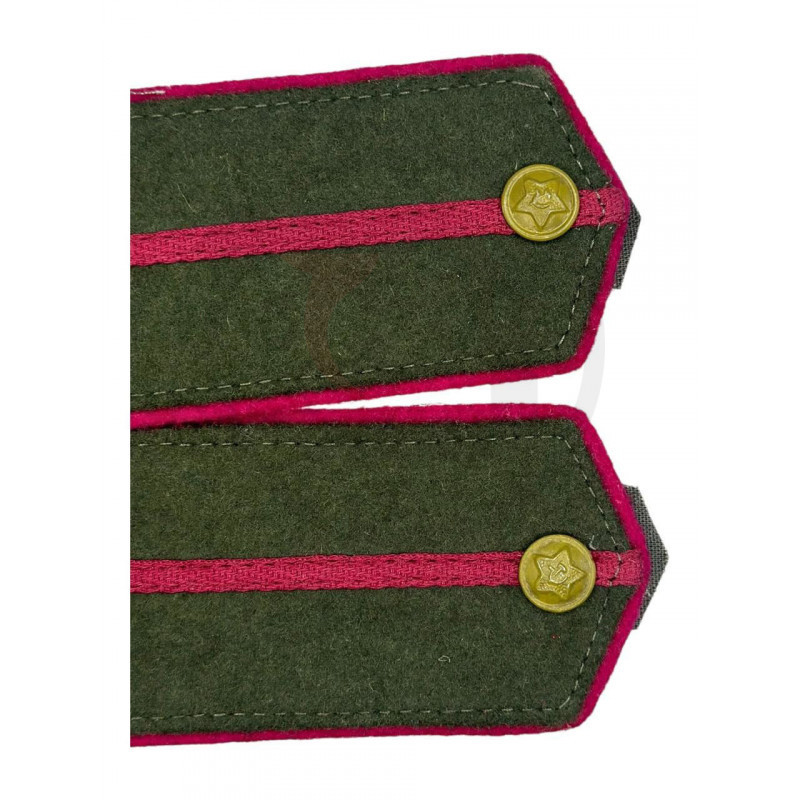 Погоны полевые офицерские, пехота, 1 просвет, РККА, СССР обр. 1943 г. купить