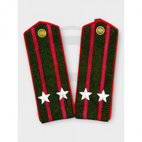 Погоны полевые, подполковник, Артиллерия, АБТВ РККА, СССР, обр. 1943 года