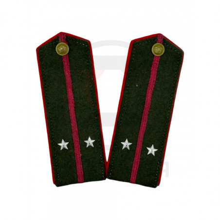 Погоны полевые, лейтенант, Артиллерия, АБТВ РККА, СССР, обр. 1943