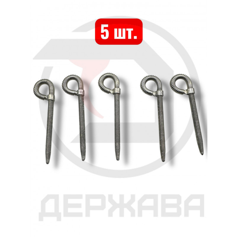 Гибкая шпилька парашюта, для систем АД-3-УД, ППК-У, 5 шт., СССР