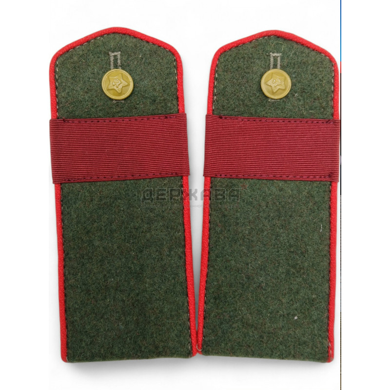 Погоны ст. сержанта артиллерии РККА обр. 1943 год купить с доставкой, цена