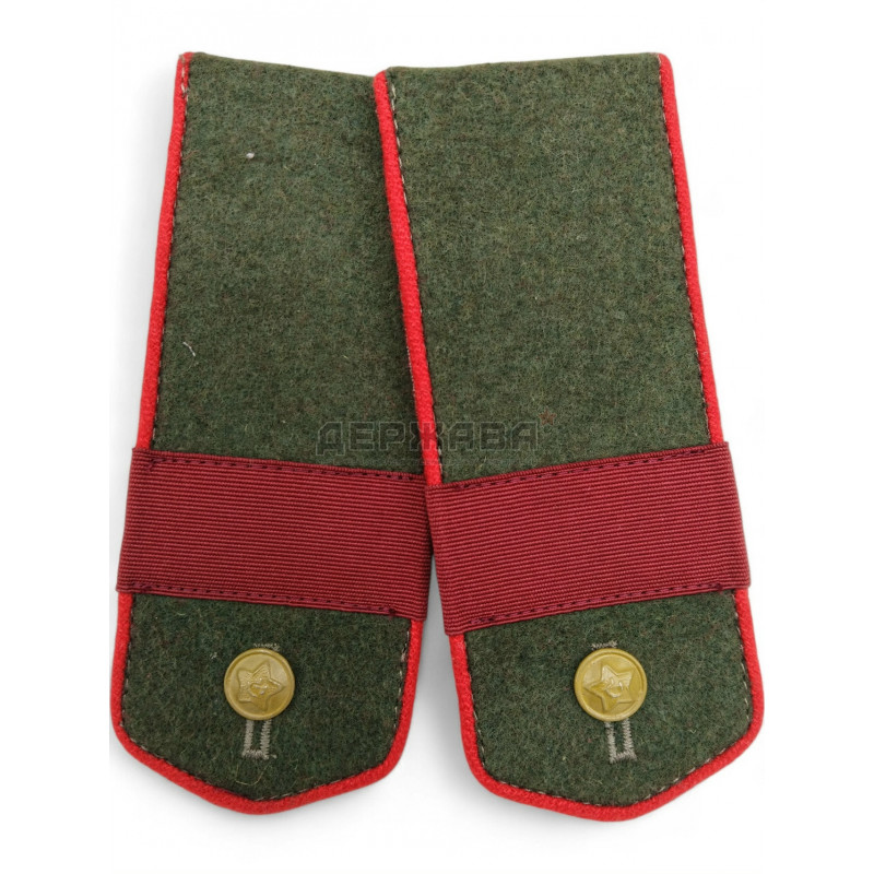 Погоны ст. сержанта артиллерии РККА обр. 1943 год купить с доставкой, цена