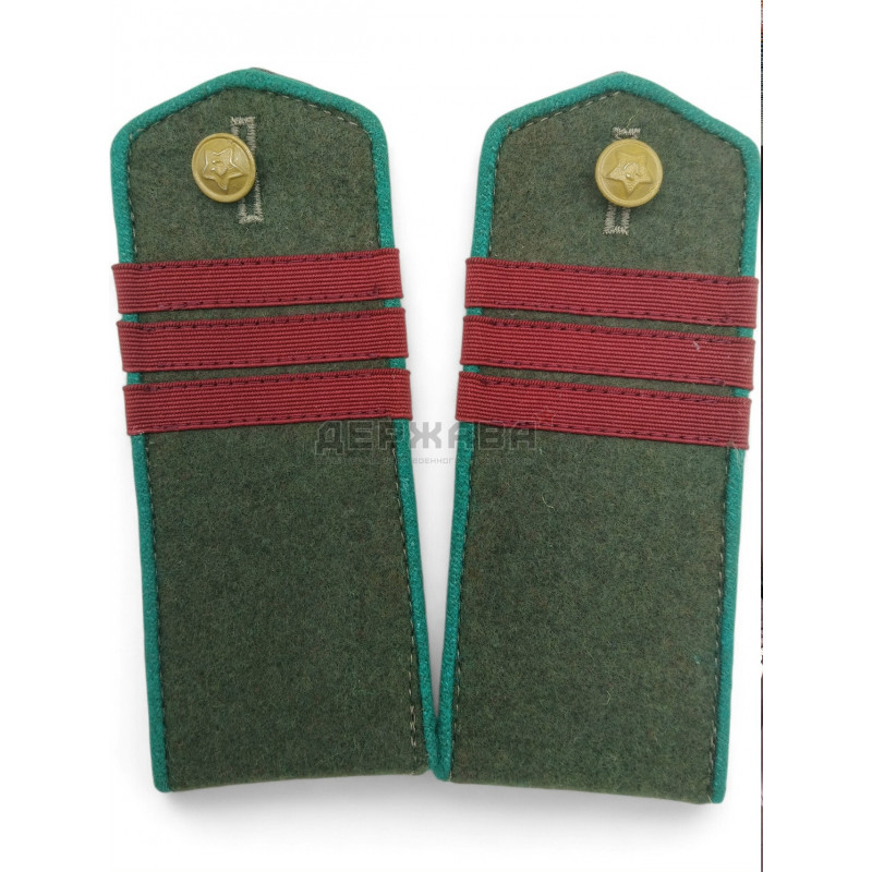 Погоны погранвойск РККА (сержант) обр 1943 год  купить