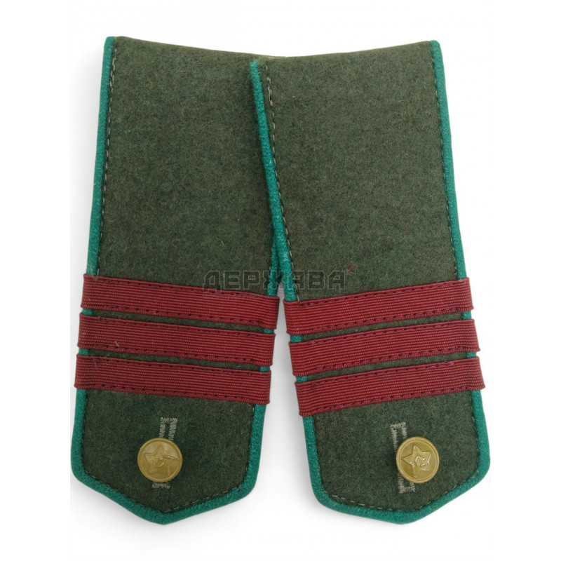 Погоны погранвойск РККА (сержант) обр 1943 год  купить